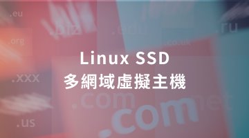 Linux SSD 多網域虛擬主機
