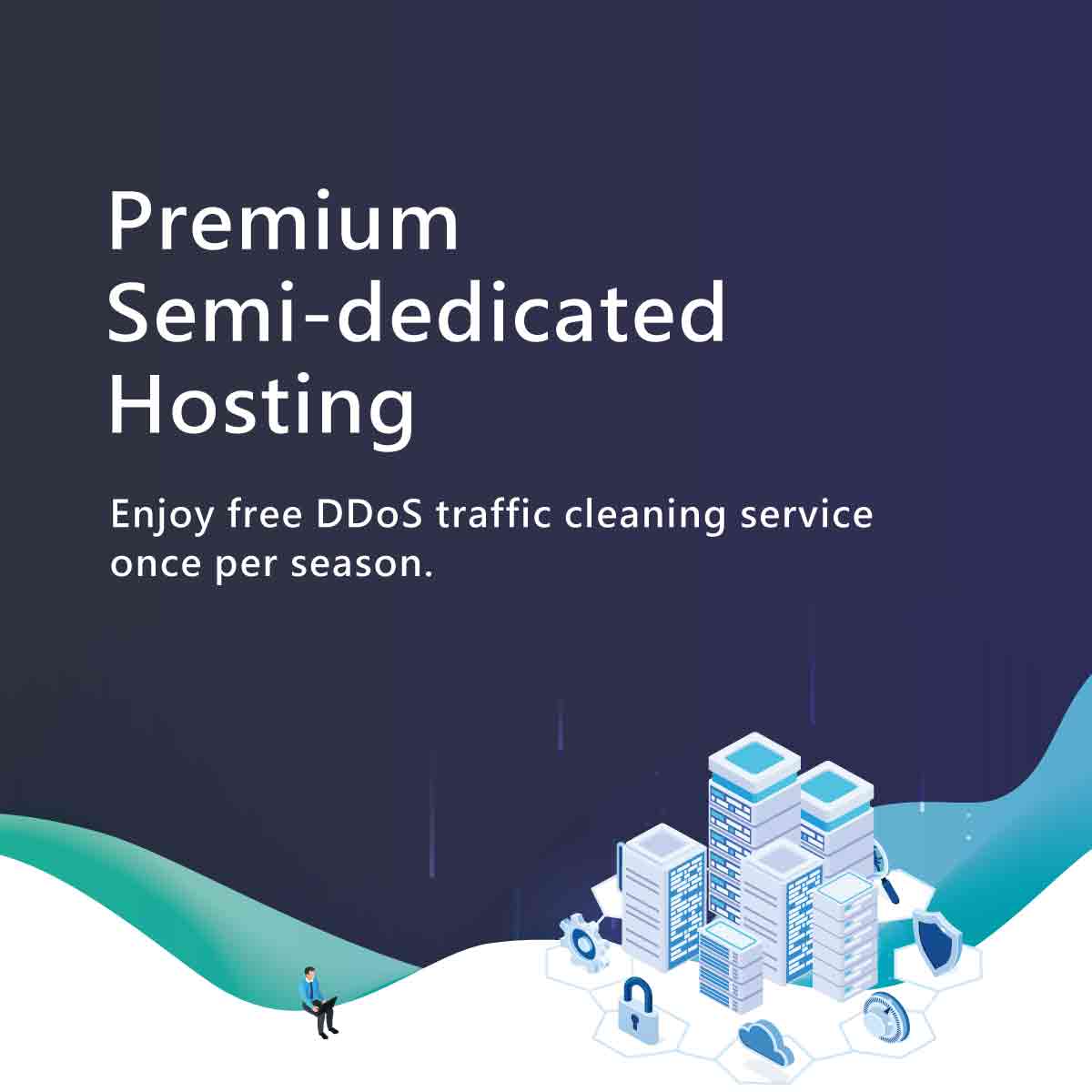Linux SSD Premium Semi-Dedicated Hosting
