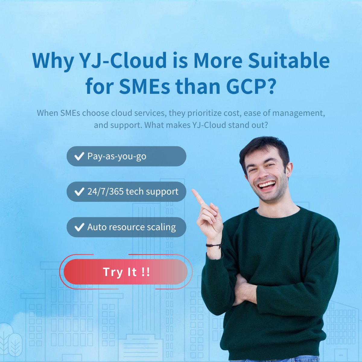 Why YJ-Cloud is More Suitable for SMEs than GCP?